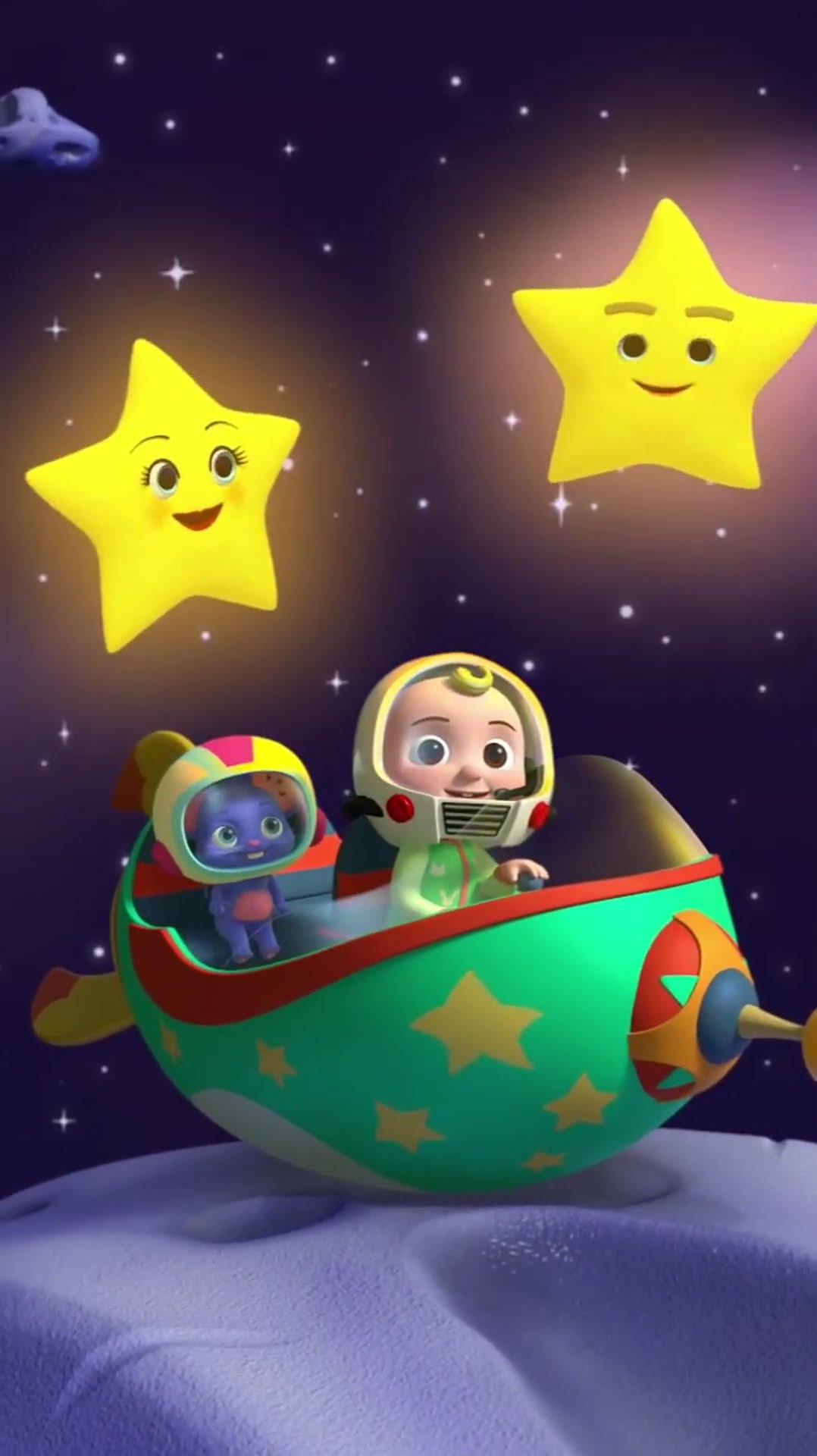 Twinkle Star Rocket Ship ⭐  #CoComelon #AnimalTime #shorts