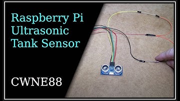 Raspberry Pi Ultrasonic Tank Sensor