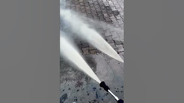 Comparing different pressure washers. 7.5L/min vs 14L/min vs 30L/min. (2 GPM vs 4GPM vs 8 GPM)