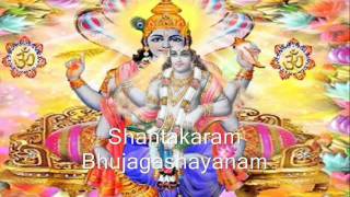 Shantakaram Bhujagashayanam - Evening Mantras
