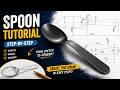 Design a Realistic Spoon in Fusion 360 | Beginner Surface Modeling Tutorial