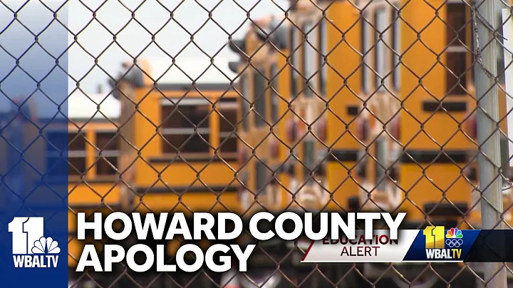 Howard County schools superintendent apologizes for bus issues