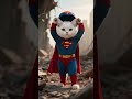 Super-Cat's First Mission! 🐾 When a Cute Kitten Plays Hero, The Real Superman Arrives!  #cat #funny Mp3 Song