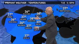 Jan. 16, 6 PM forecast from Carl Arredondo