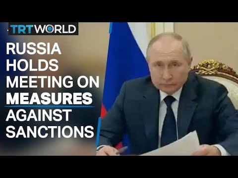 Russian President Vladimir Putin on Western sanctions