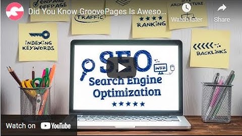 Groove Pages Awesome SEO