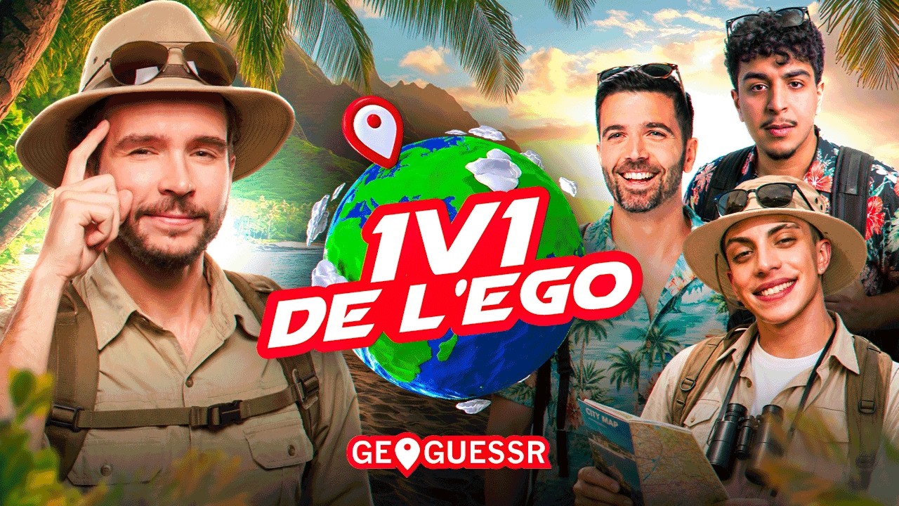 J'AFFRONTE ANYME, FLAMBY & PONEEEY SUR GEOGUESSR ! (Les 1v1 de l'ego)