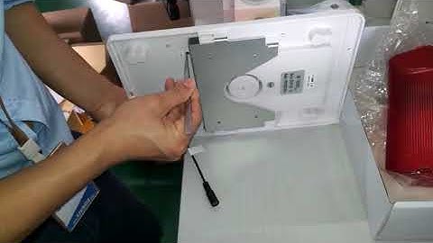 Solar siren(JD-W06) pair to WM2GR/WM3GR