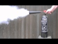 Carbon dioxide fire extinguisher discharge time