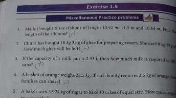 Term-3 7th std maths chapter-1 Number system in exercise 1.5