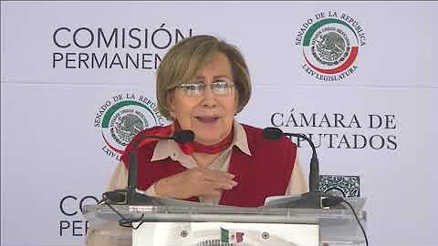 Conferencia de la senadora Lupita Covarrubias, del...