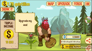 Axe clicker funny Oswald are chopping in almost invisible tree (1) normal