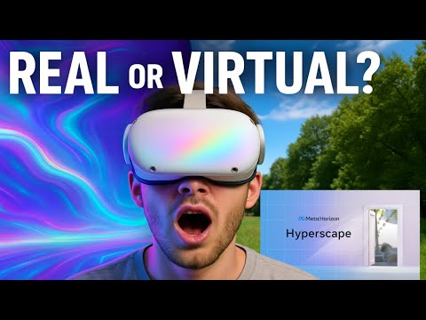 Meta hyperscape is hyper insane - lets see my room in vr