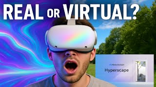 Meta hyperscape is hyper insane - lets see my room in vr