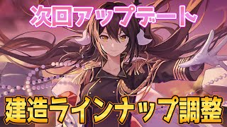 【アズールレーン】闇鍋緩和？通常建造ラインナップ調整の詳細が出たぞ！！【アズレン】