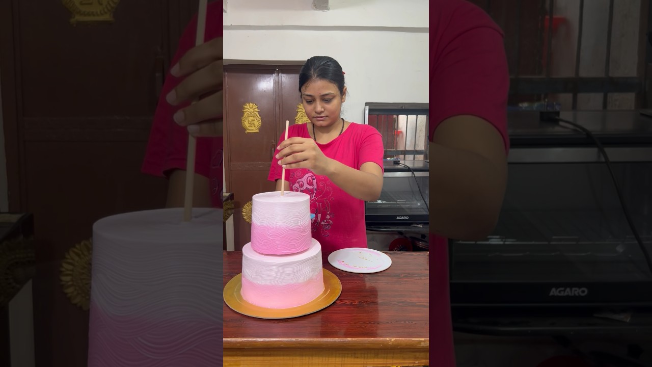 Engagement cake 🥹 kaisa bna ?? 