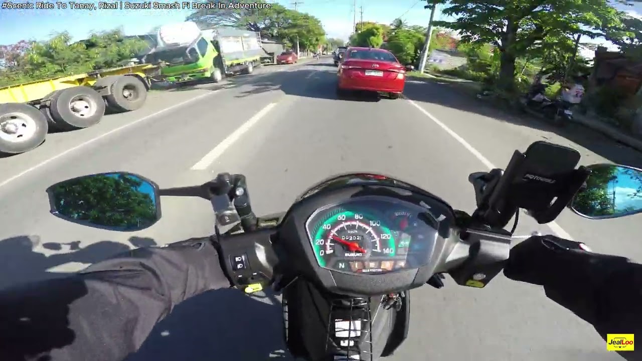Scenic Ride to Tanay, Rizal | Suzuki Smash FI Break-In Adventure