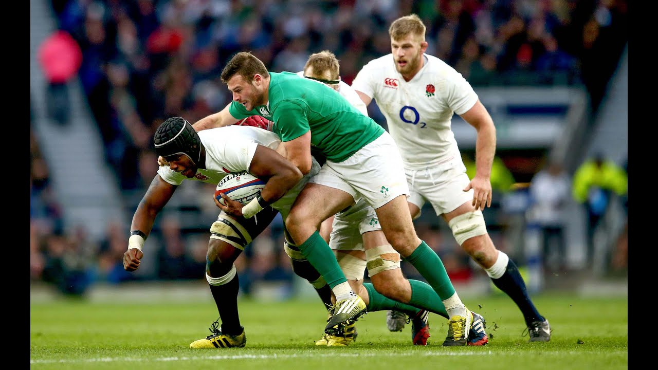 Maro Itoje runs hard in first start for England! | RBS 6 Nations
