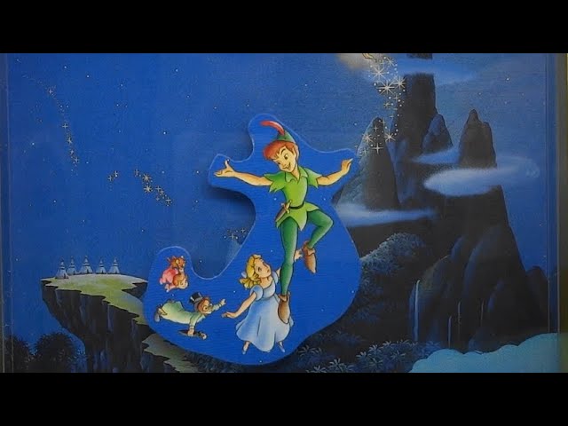 【希少】 【美品】Disney ピーターパン からくりオルゴール ピーターパンからくりオルゴール デイズニーランド製 - YouTube