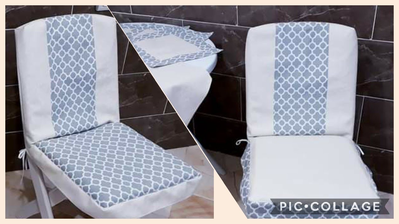 حصري/مشروع غلاف الكرسي بوجهين بالسكاي والقماش مودال يهبل وجديد لشهر رمضان مع سعر البيع