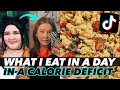WHAT I EAT IN A DAY IN A CALORIE DEFICIT TO LOSE WEIGHT + TIKTOK FETA PASTA RECIPE! ( vlog style)