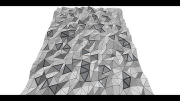 3D modeling a triangulated facade using Sketchup