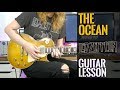 How To Play "The Ocean" by Led Zeppelin (Full Electric Guitar Lesson)