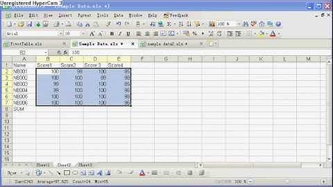 Kingsoft Spreadsheets Feature 5: Multiple summary results