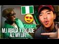M I Abaga All My Life Feat Oxlade Official Video AMERICAN REACTION Nigerian Music mp3