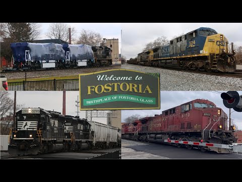 Mystery Locos & More - Railfanning at the Iron Triangle - Fostoria Ohio, 4/2-3/2022