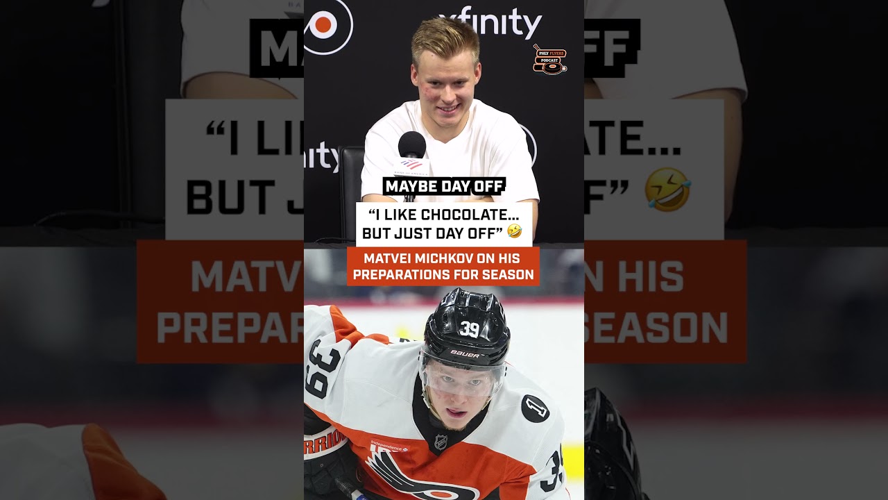 Matvei Michkov's Got Jokes 🤣