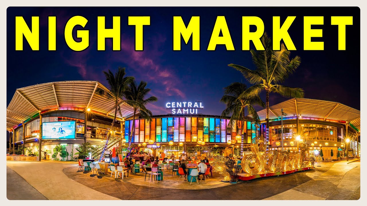 Night Market Chaweng à Koh Samui