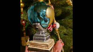 Globe#глобус #ёлочныеигрушки #christmas #art #елочная #новогоднеевидео