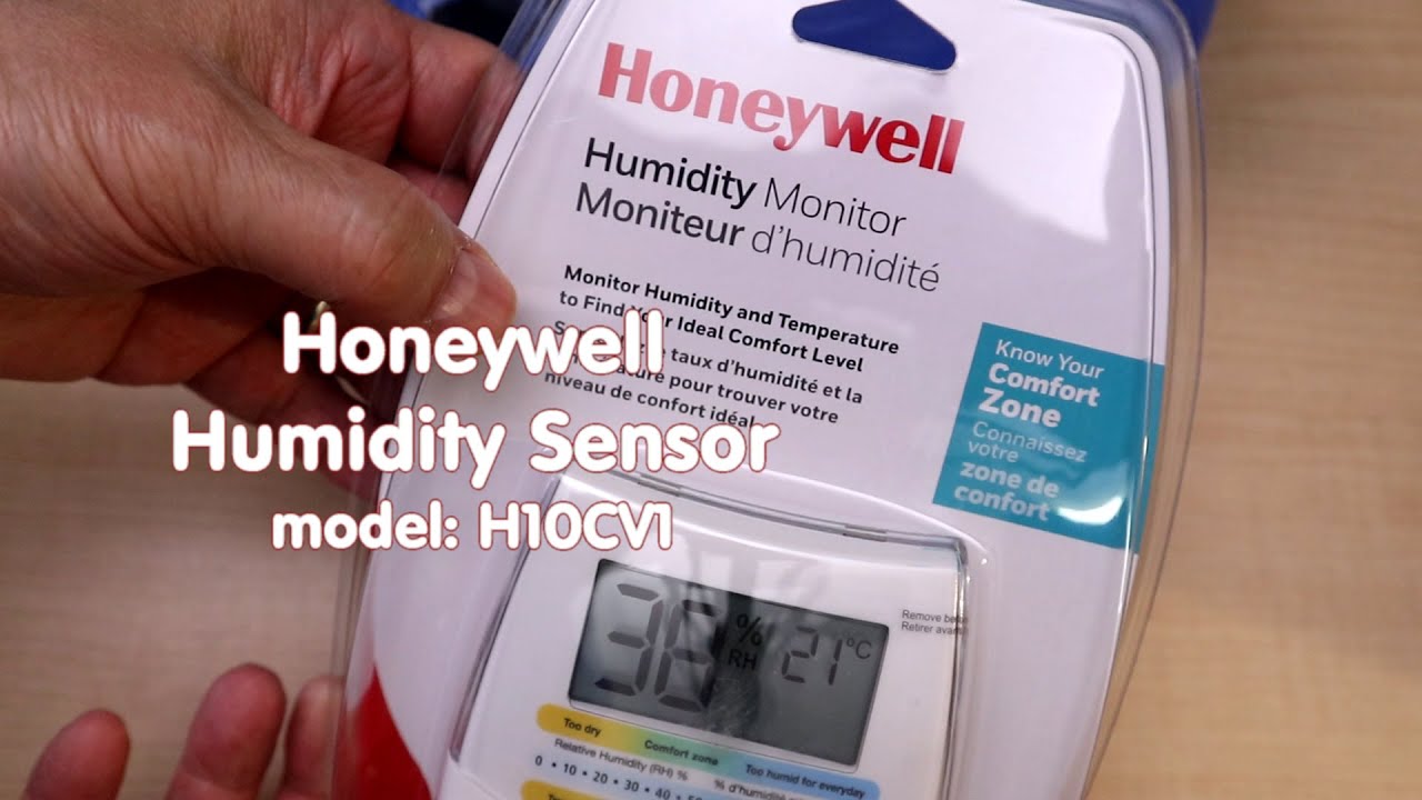 Honeywell HHM10B Humidity Monitor Black