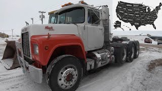 Flying Across The Country To Check Out A 1989 R Model Mack! Will It Make The Drive Home?