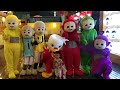 Cosplay Teletubbies & Cosplay Upin Ipin Play in GOFUN - BADUT LUCU JOGET DJ SPONGEBOB