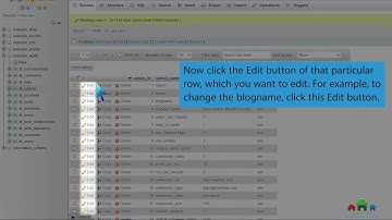 How to edit a database table via phpMyAdmin in cPanel with SiveHost