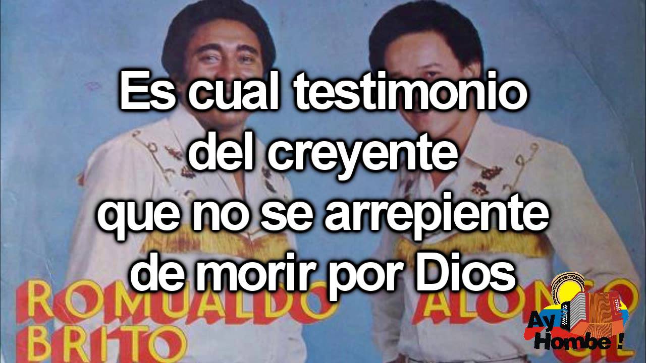 Esperandote- Romualdo Brito (Con Letra HD) Ay Hombe!!!