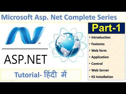 Part-1 ASP.NET Tutorial in Hindi- Introduction, Webpage, Webform, Web Server, IIS Installation