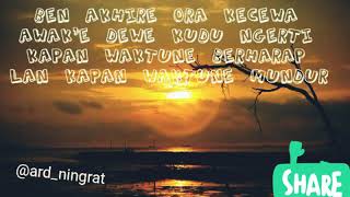 Story wa sedih bahasa jawa