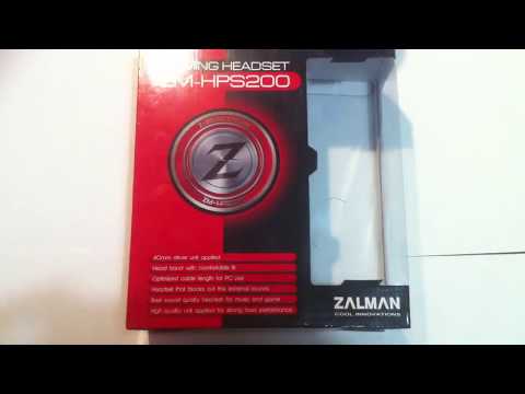 Обзор на наушники от ZALMAN zm hps200