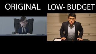 The Incredibles Im Not Happy Bob Original Vs Low-Budget Side By Side Comparison