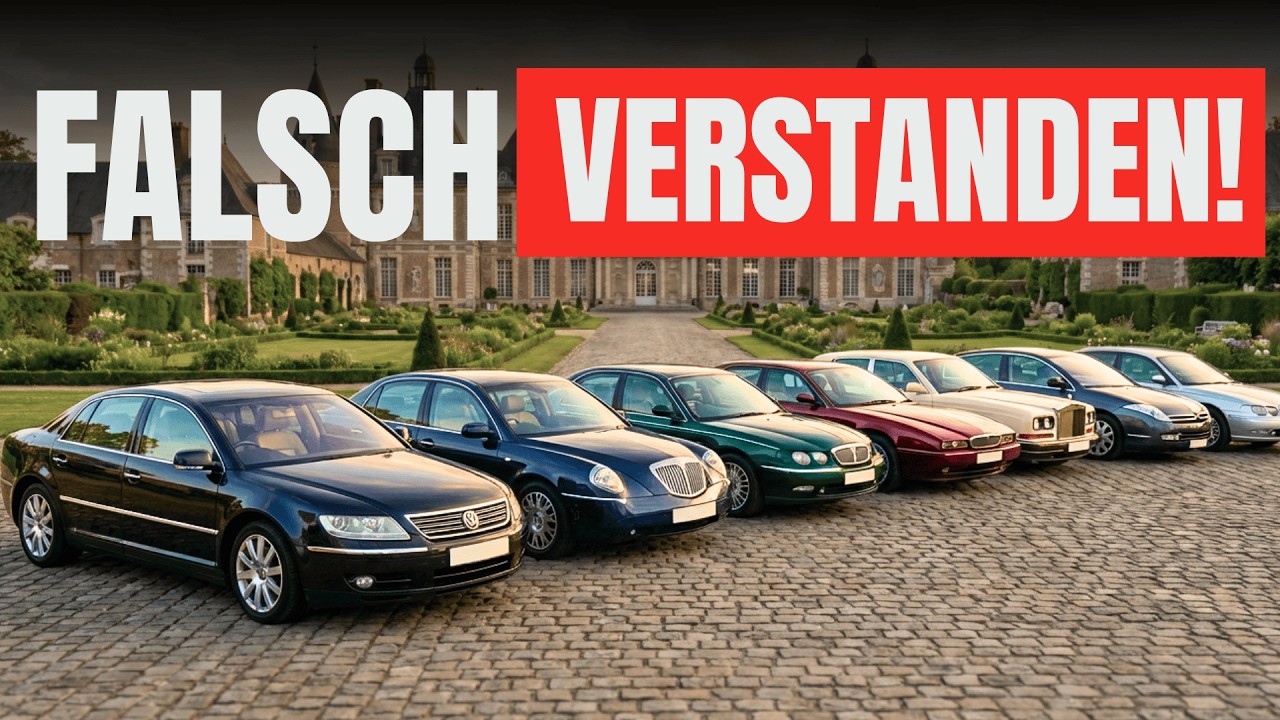 7 KOMISCHE Luxus-Autos die eigentlich BRILLANT waren!