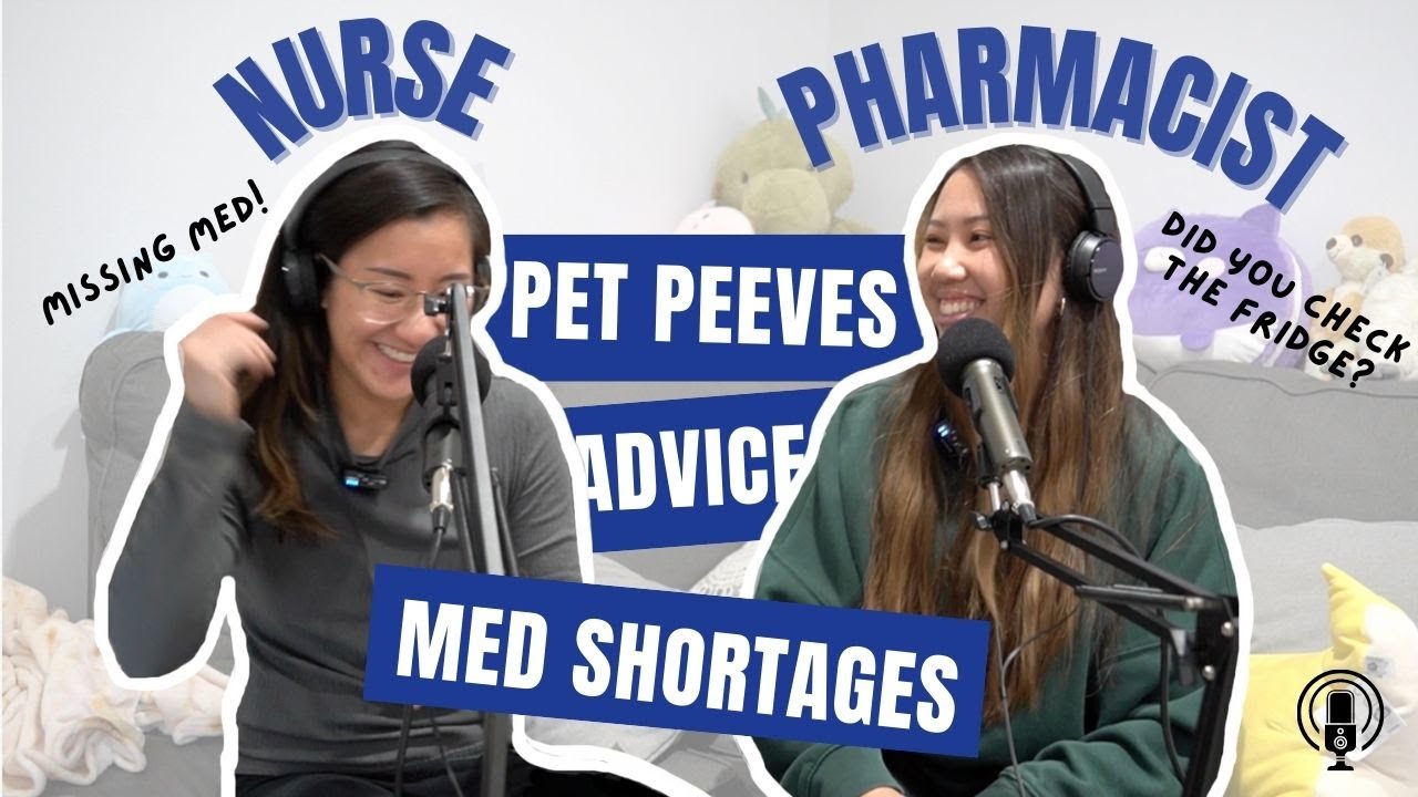Hospital Nurse & Pharmacist Spill the Tea Nursing Pet Peeves, Advice