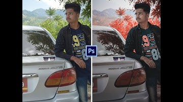 Red Theme Color Grading Effect in Photoshop