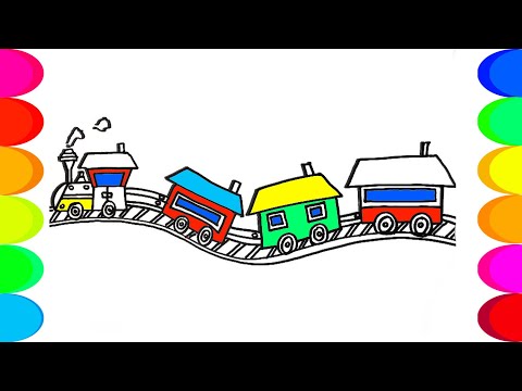 ვიდეო: როგორ დავხატოთ მატარებელი