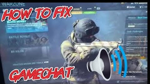 NEW How To Fix GameChat Call of Duty *EASY*