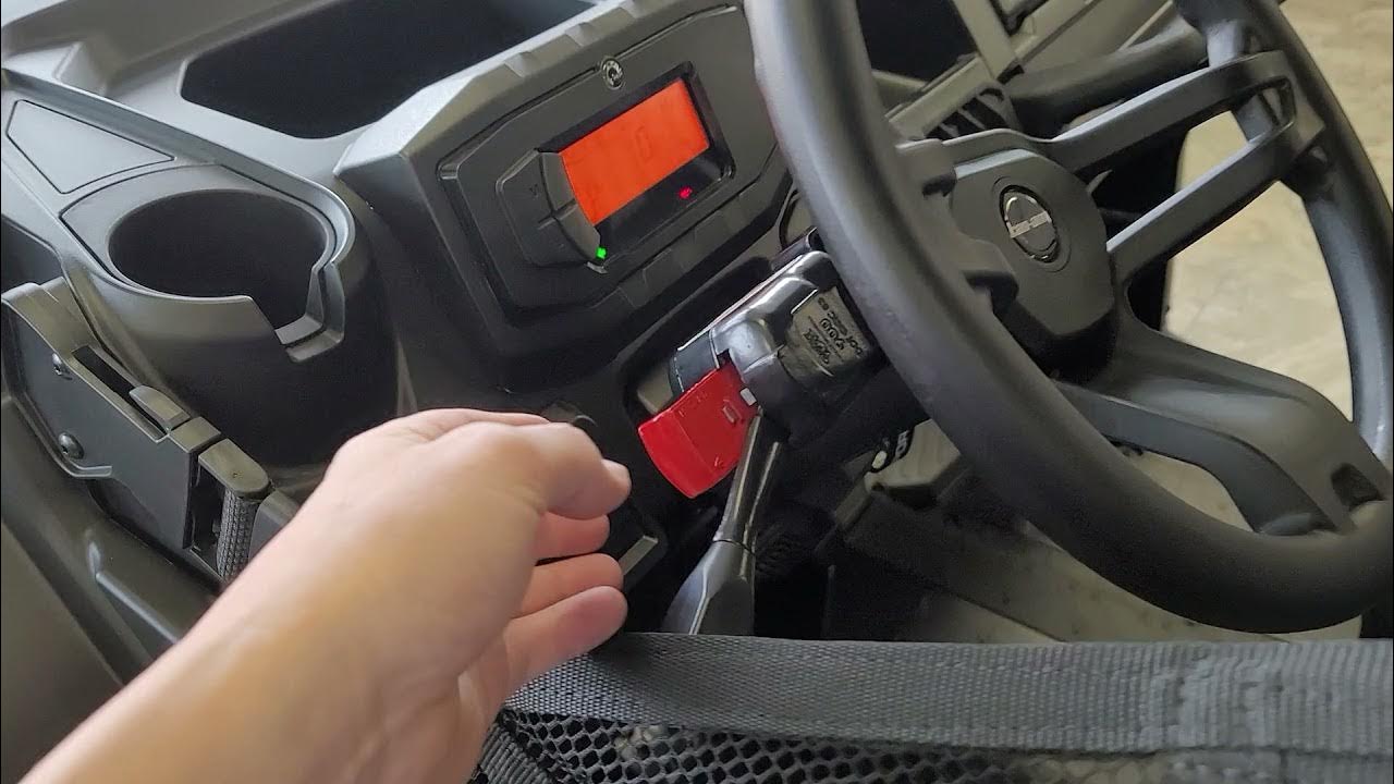 Can-Am Defender Street Legal/Turn signal kit walk around video! - YouTube