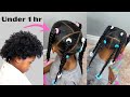 Do this style if you dont know what to do on your kids hair  hairstyles for short natural hair