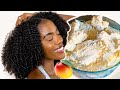 DIY MANGO BUTTER RECIPE FOR NATURAL HAIR - BOMB MOISTURE AND SHINE! Twistouts, Braidouts, and More!